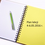 Plan lekcji 4-6.05